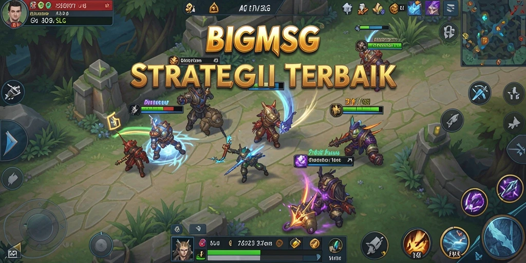 Tampilan menarik dari gameplay <strong>BIGMSG</strong> yang mendebarkan.