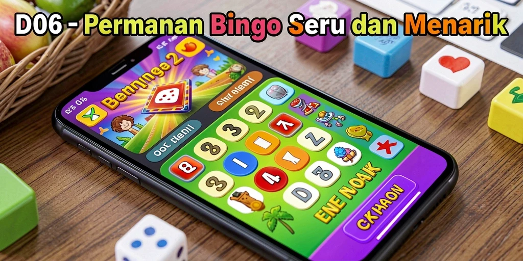 Screenshot gameplay D06 yang penuh aksi Bingo.