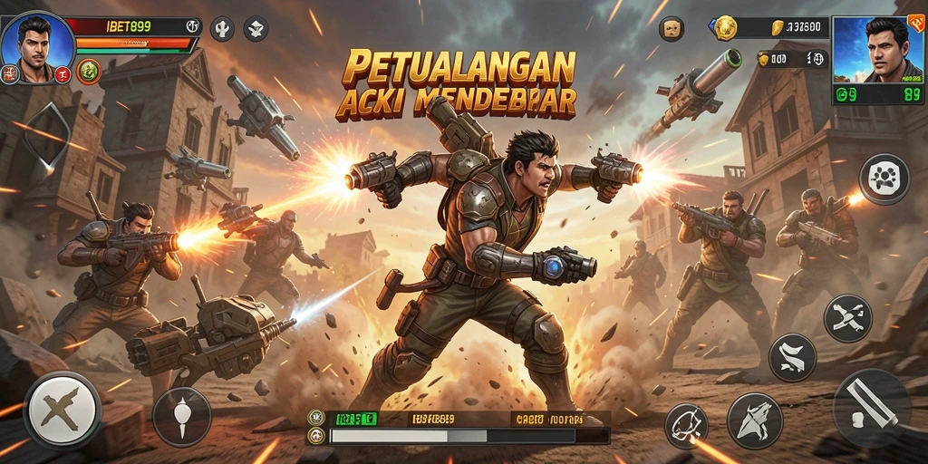 Tangkapan layar IBET899 menunjukkan aksi luar biasa dalam pertempuran.