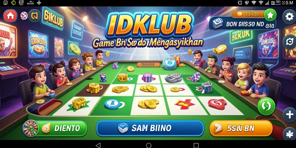 Screenshot gameplay <strong>IDKLUB</strong> yang memperlihatkan keseruan bermain Bingo.