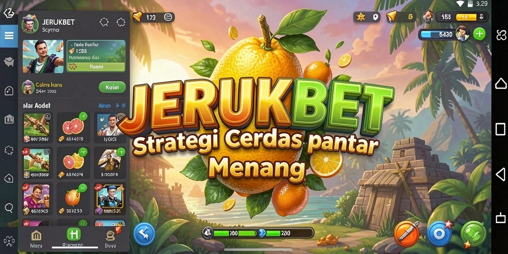 Tampilan gameplay strategis di JERUKBET yang menegangkan.
