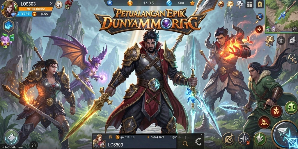 Tampilan aksi seru dalam gameplay LOS303 yang memikat.