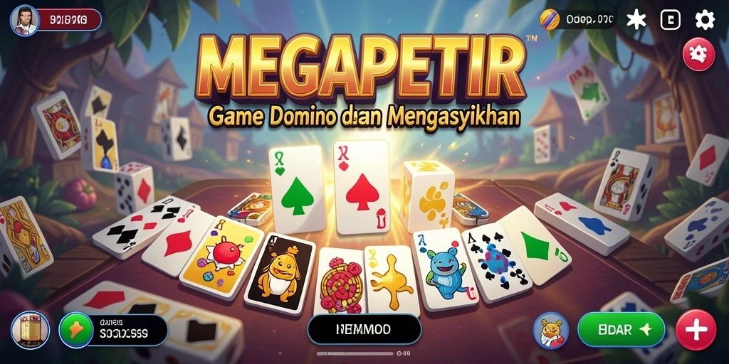 Tampilan gameplay dominasi di MEGAPETIR yang seru.