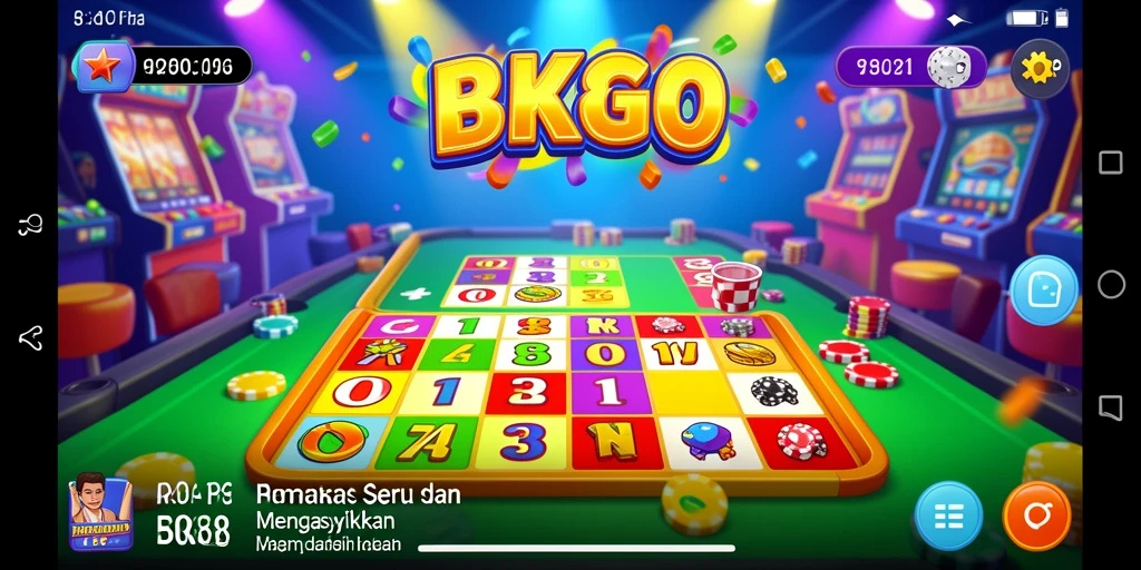 Screenshot gameplay RK88 menampilkan keseruan bermain Bingo.