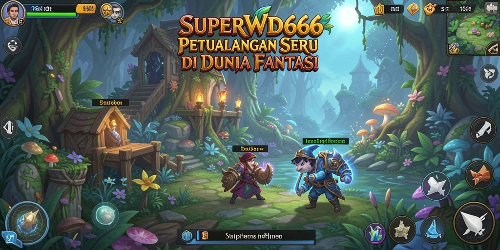 Tampilan gameplay SUPERWD666 yang mendebarkan dalam dunia petualangan.